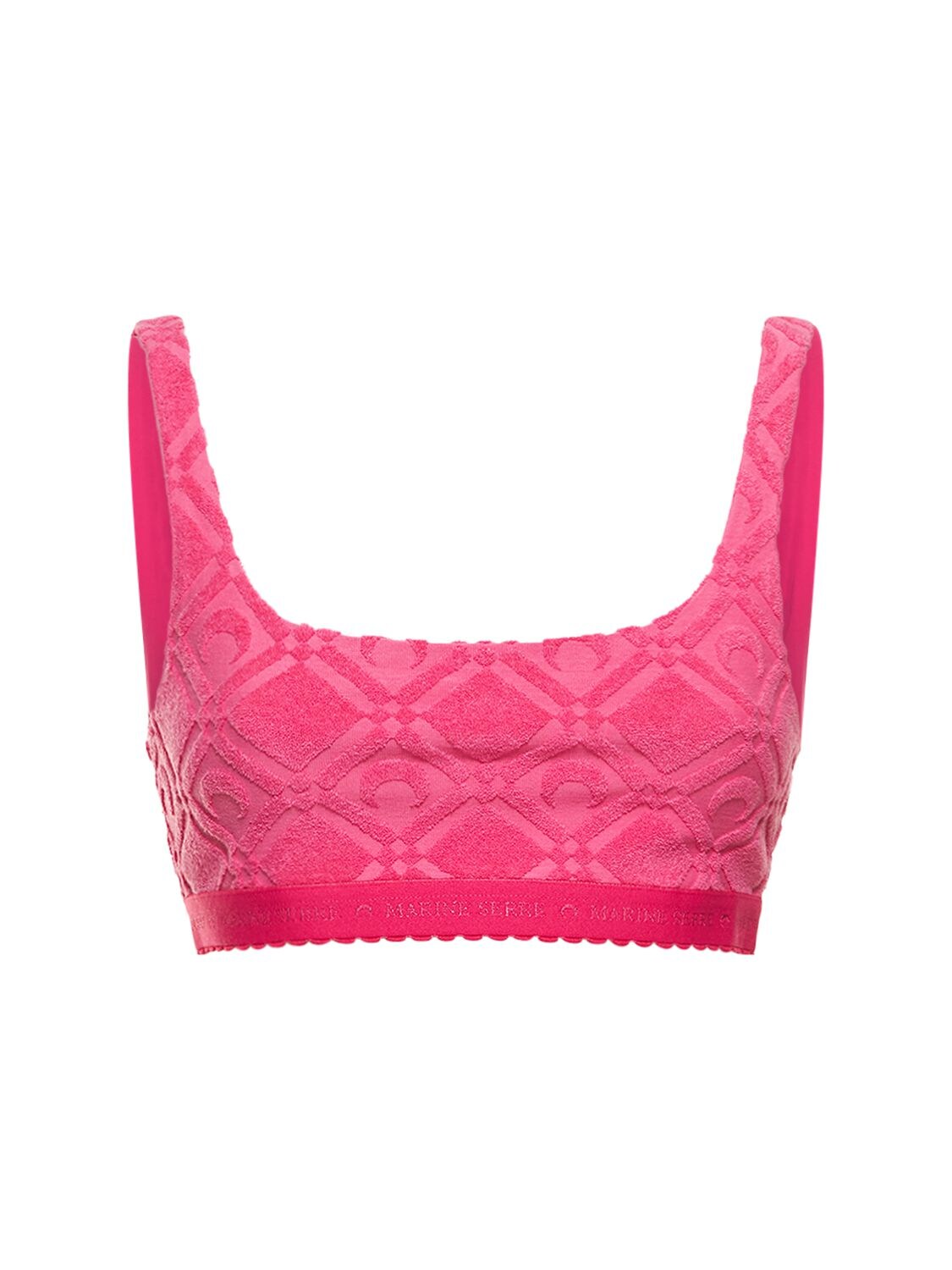 Moon Sponge Jacquard Bra Top