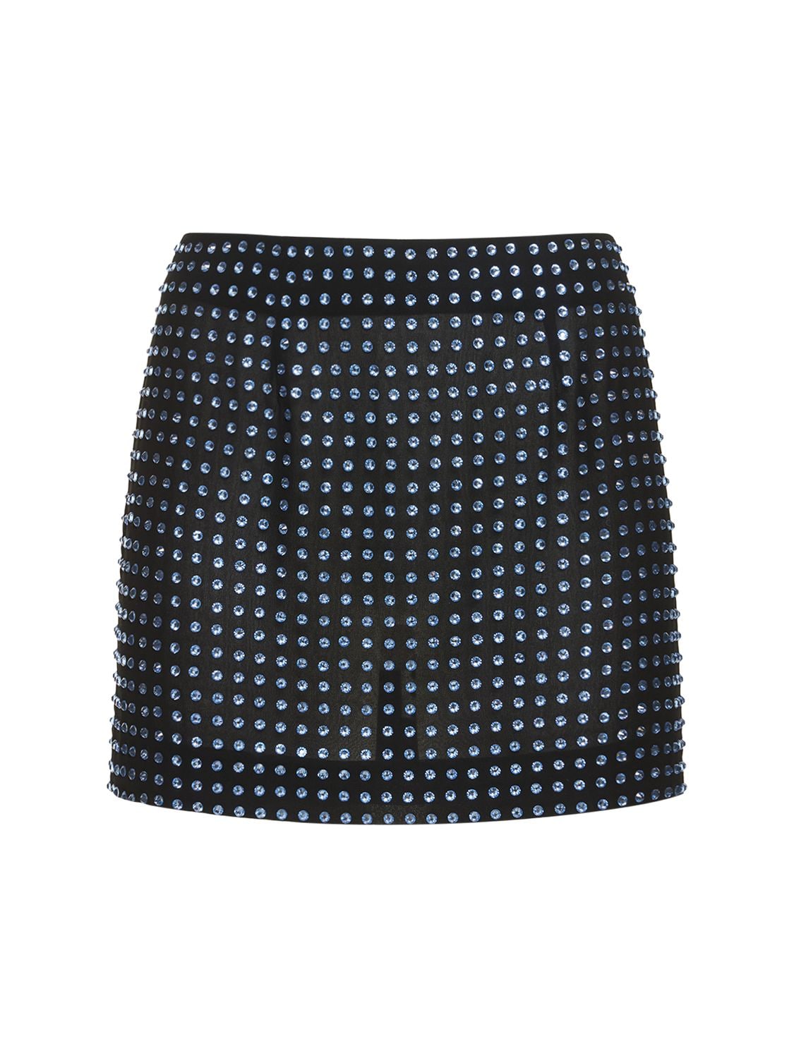 16ARLINGTON Halie Crystal Embellished Mini Skirt