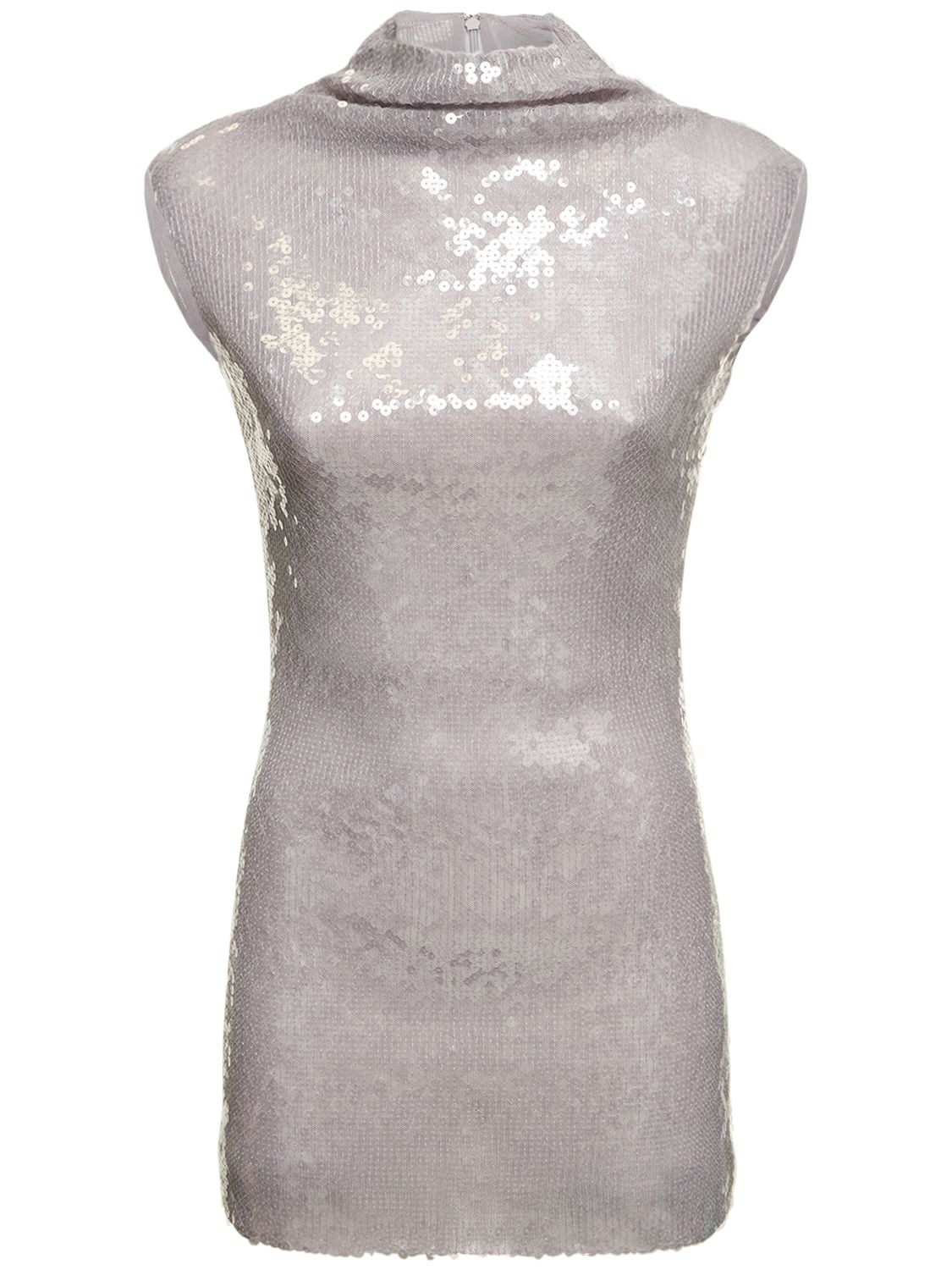16ARLINGTON LUNA SEQUINED MINI DRESS