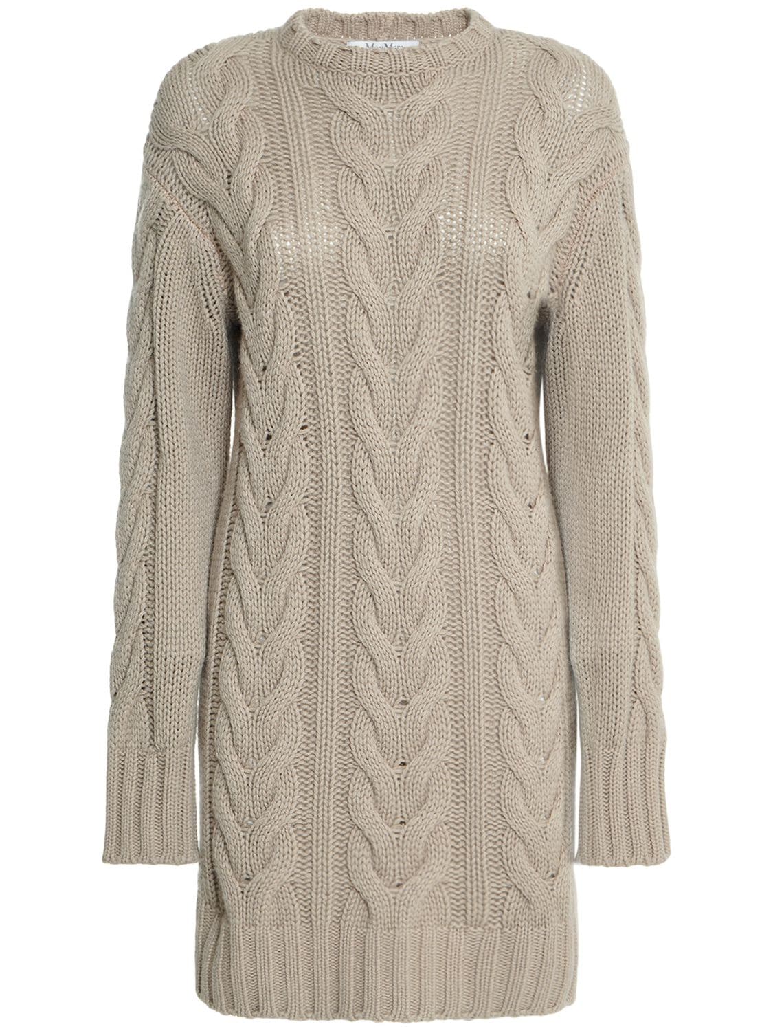 Liana Cable Knit Long Sweater – WOMEN > CLOTHING > KNITWEAR