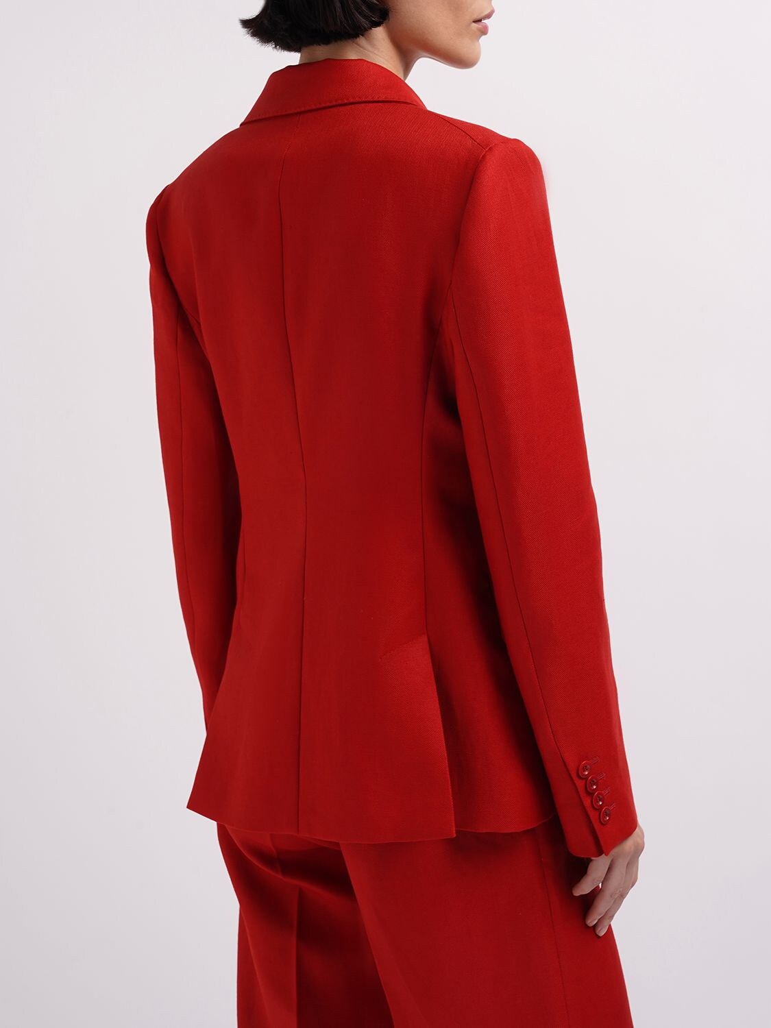 MAX MARA LINEN CANVAS JACKET 