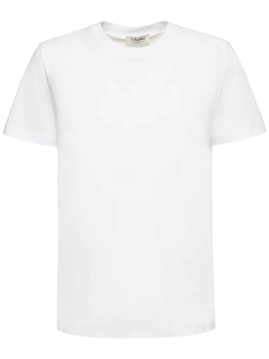 'S MAX MARA SIDE LOGO JERSEY T-SHIRT