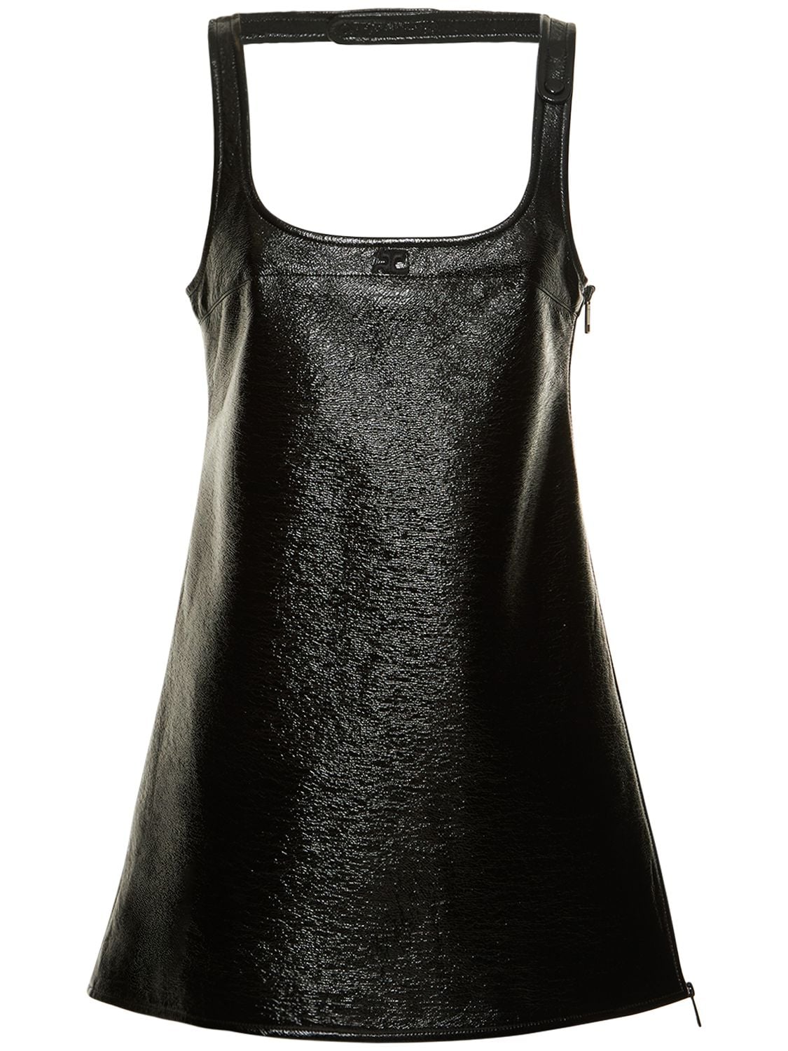 Courrèges Mini Dress In Black