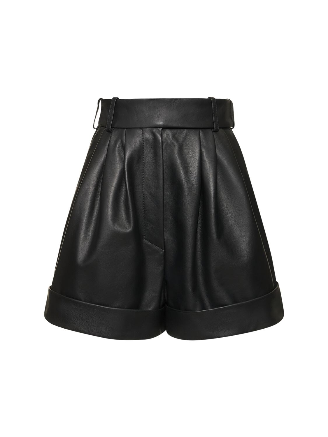 High Waisted Leather Shorts – WOMEN > CLOTHING > SHORTS