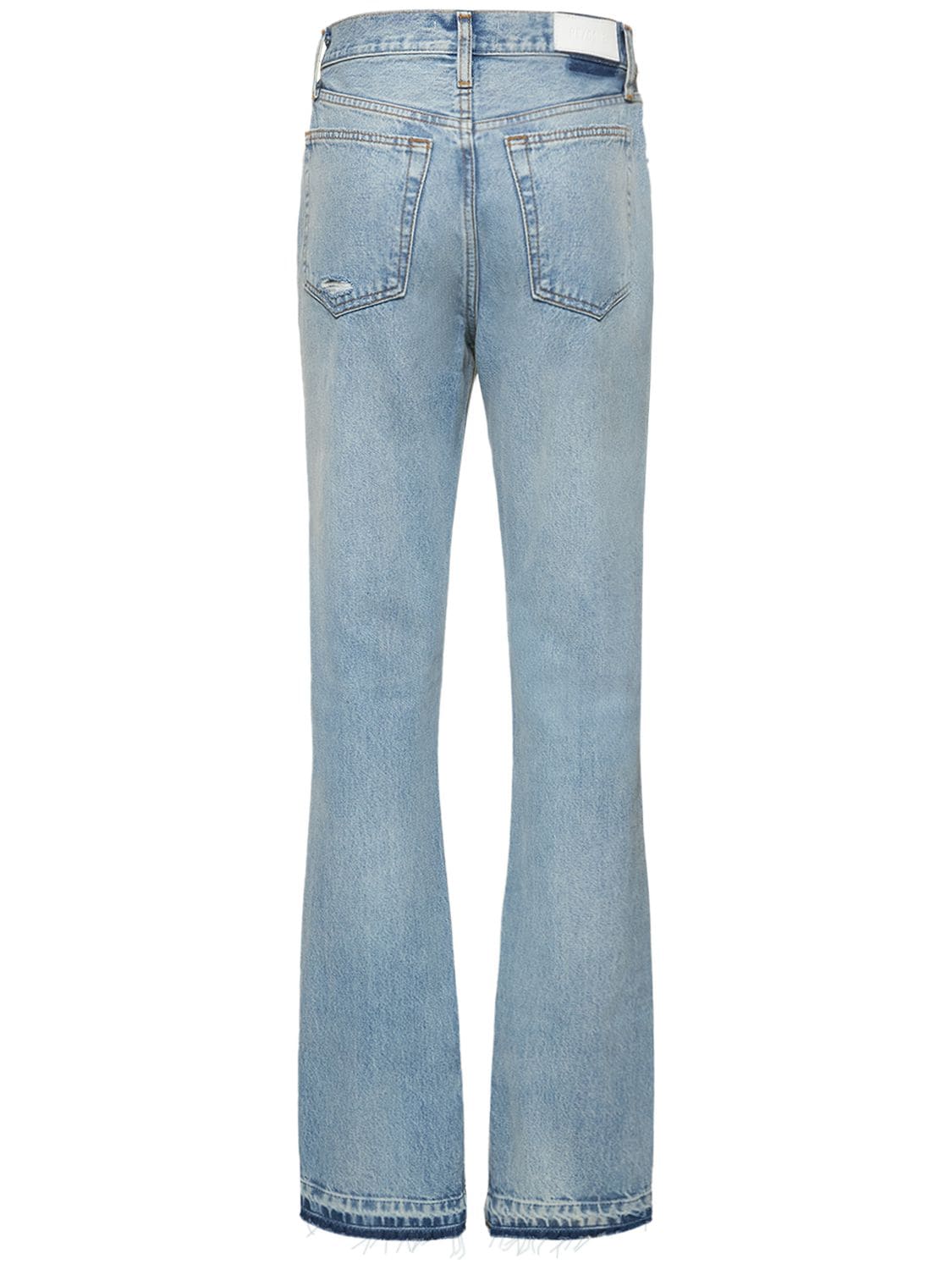 70s high rise skinny jeans w/ slits - RE/DONE - Women