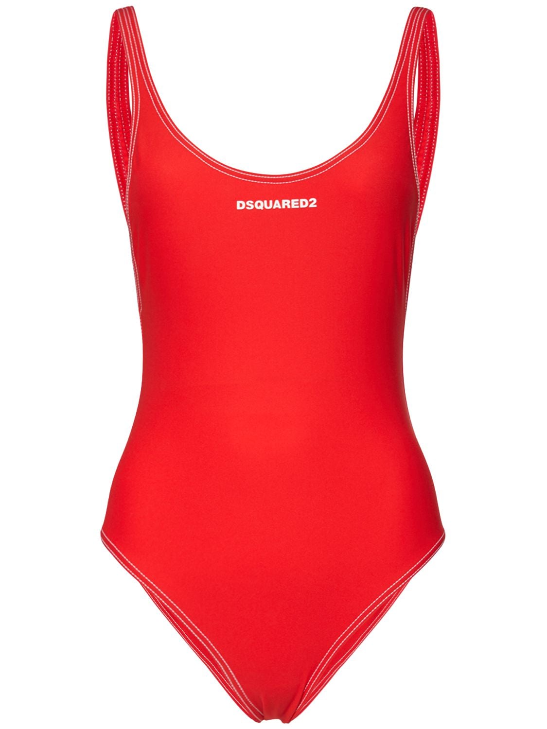 DSQUARED2 LOGO PRINT ONEPIECE SWIMSUIT
