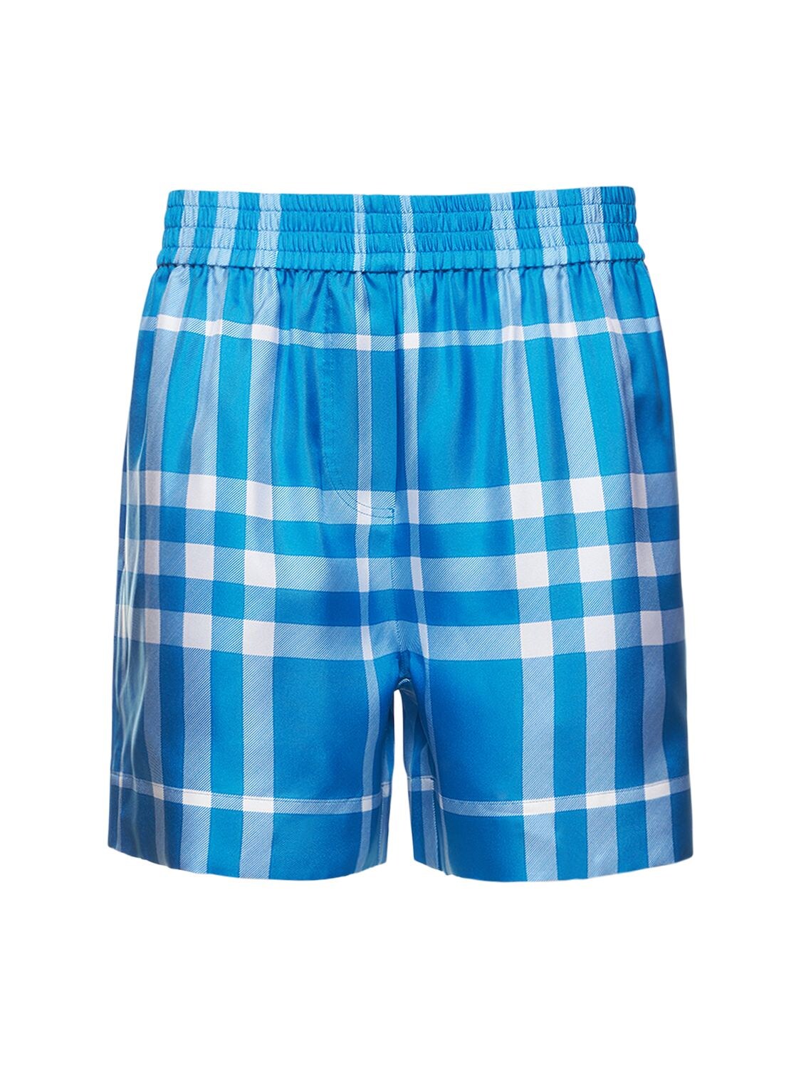 Tawney Check Twill Mini Shorts – WOMEN > CLOTHING > SHORTS