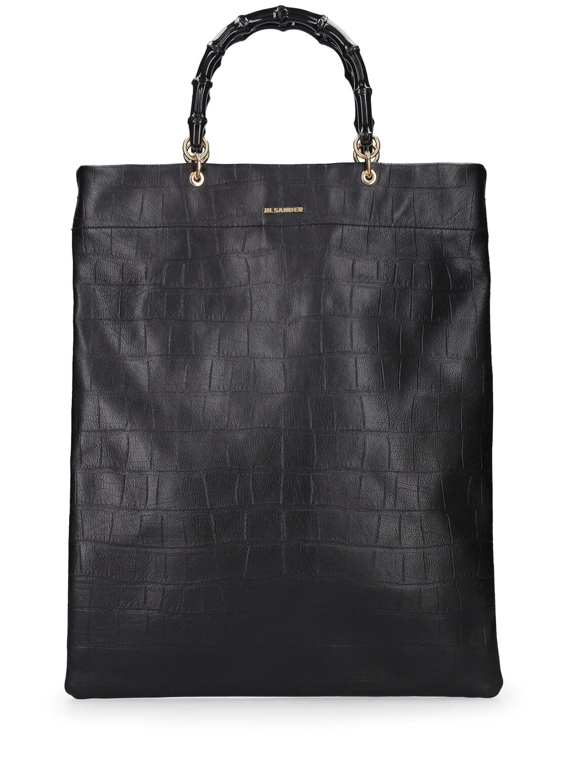 Medium Embossed Leather Tote Bag – WOMEN > BAGS > TOTE BAGS