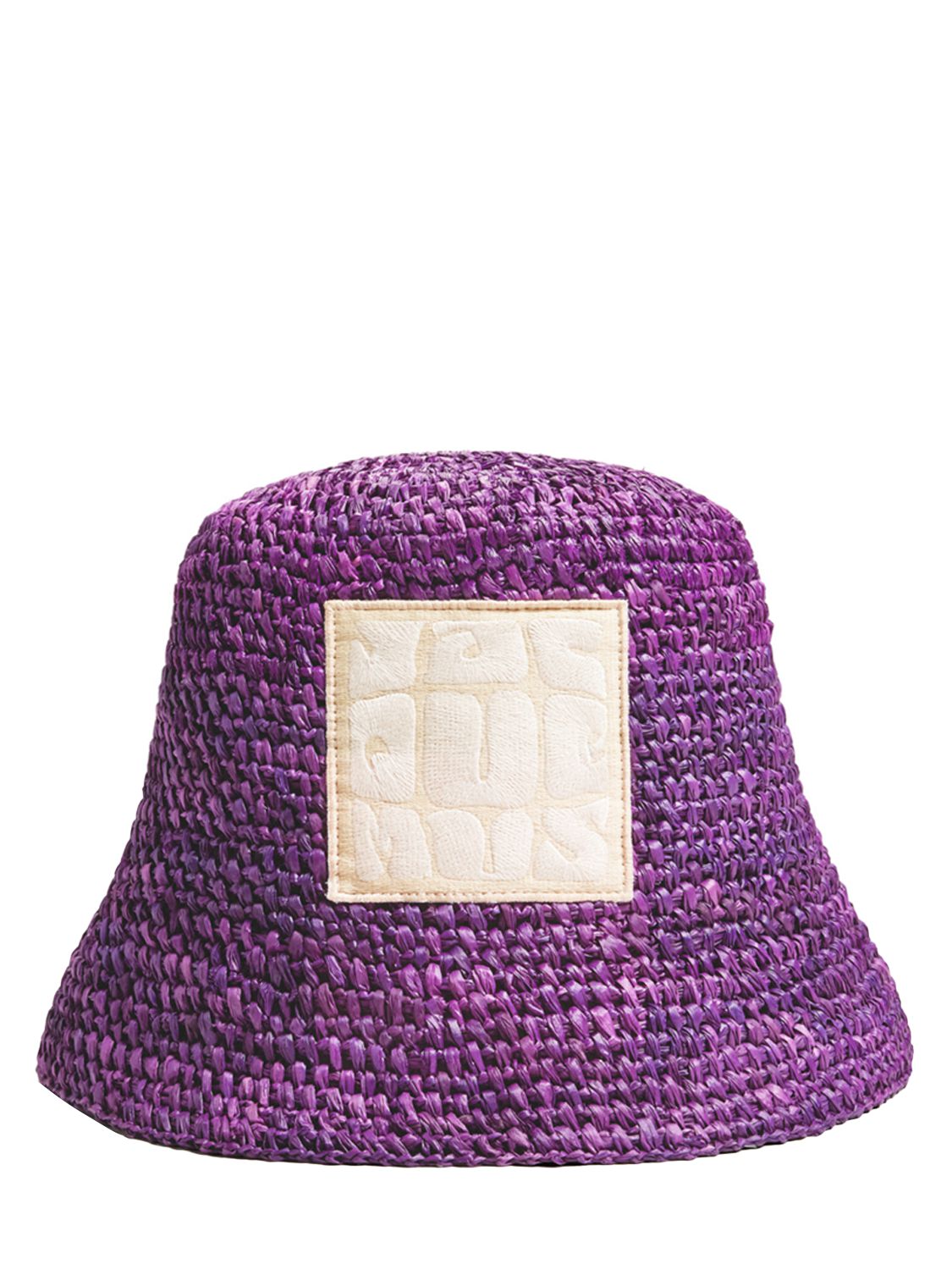 Jacquemus Le Bob Ficiu Bucket Hat In Purple