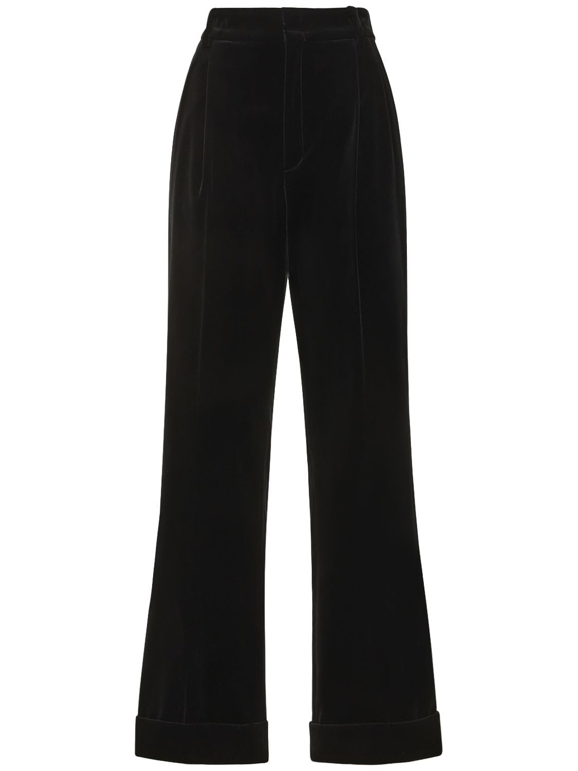 Gucci Cotton Pants In Black