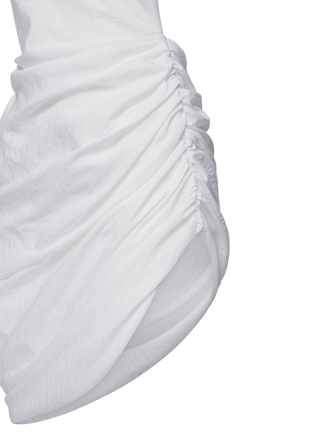 Shop Jacquemus La Robe Saudade Mini Dress In White