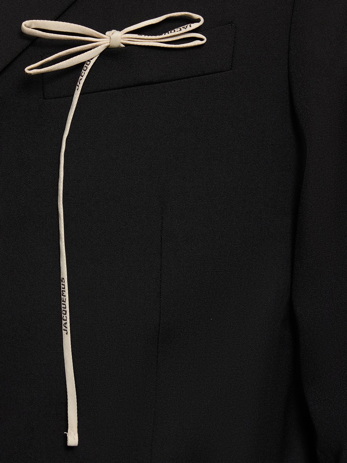 Jacquemus La Veste Feijoa Three-button Blazer In Black | ModeSens