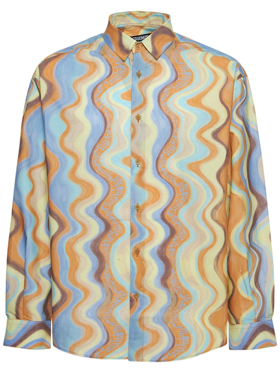 JACQUEMUS LA CHEMISE SIMON PRINTED COTTON SHIRT