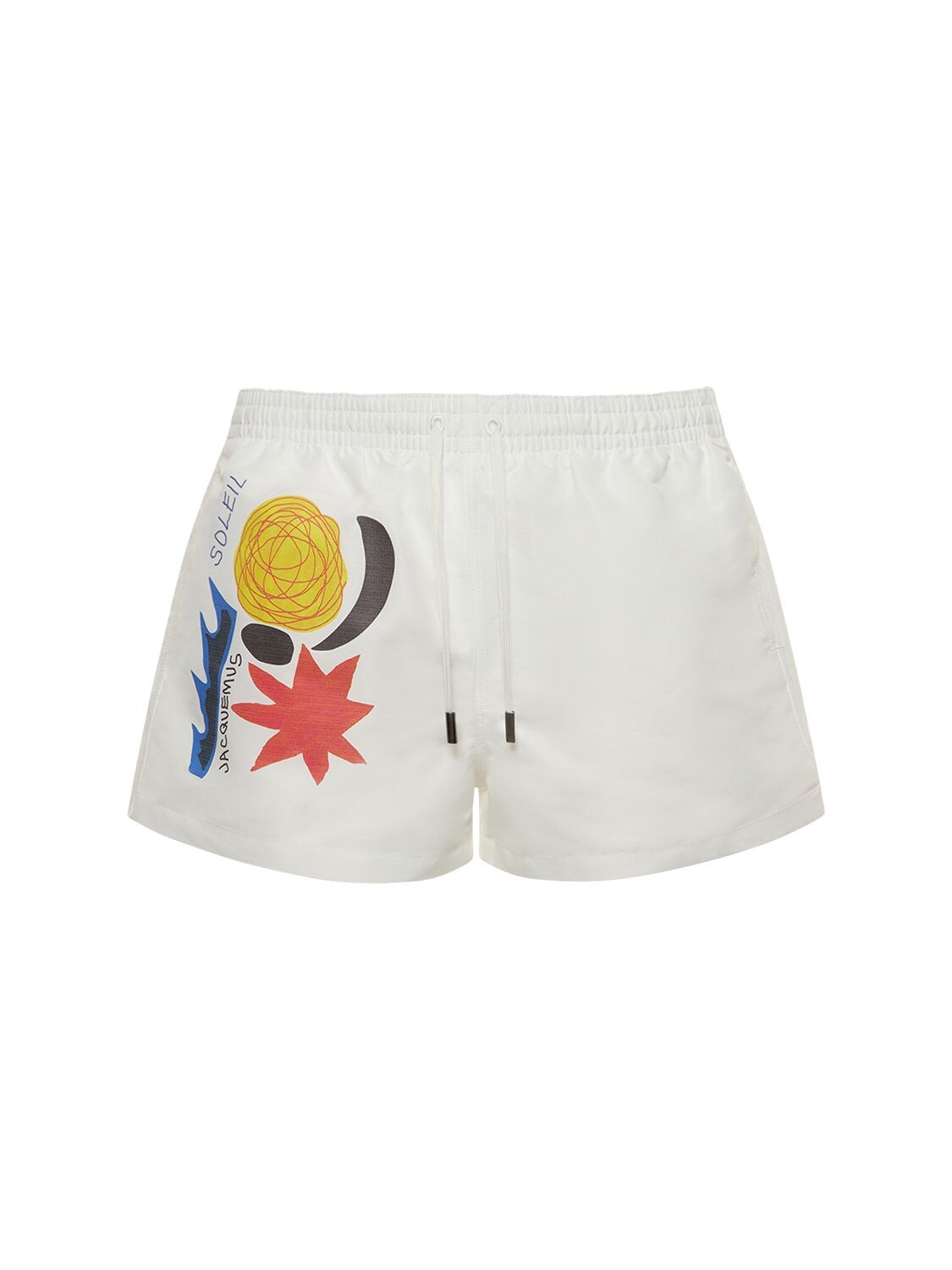 JACQUEMUS LE MAILLOT PINGO PRINTED SWIM SHORTS