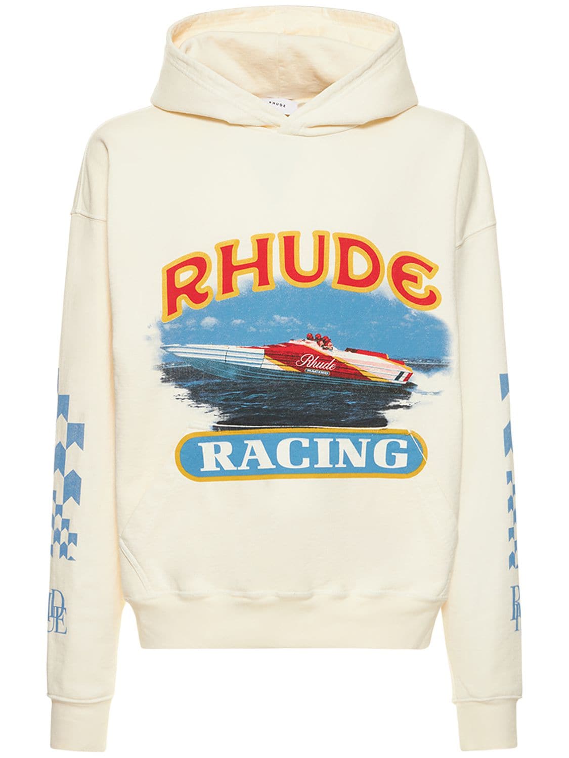 RHUDE CIGARETTE RACING PRINTED HOODIE