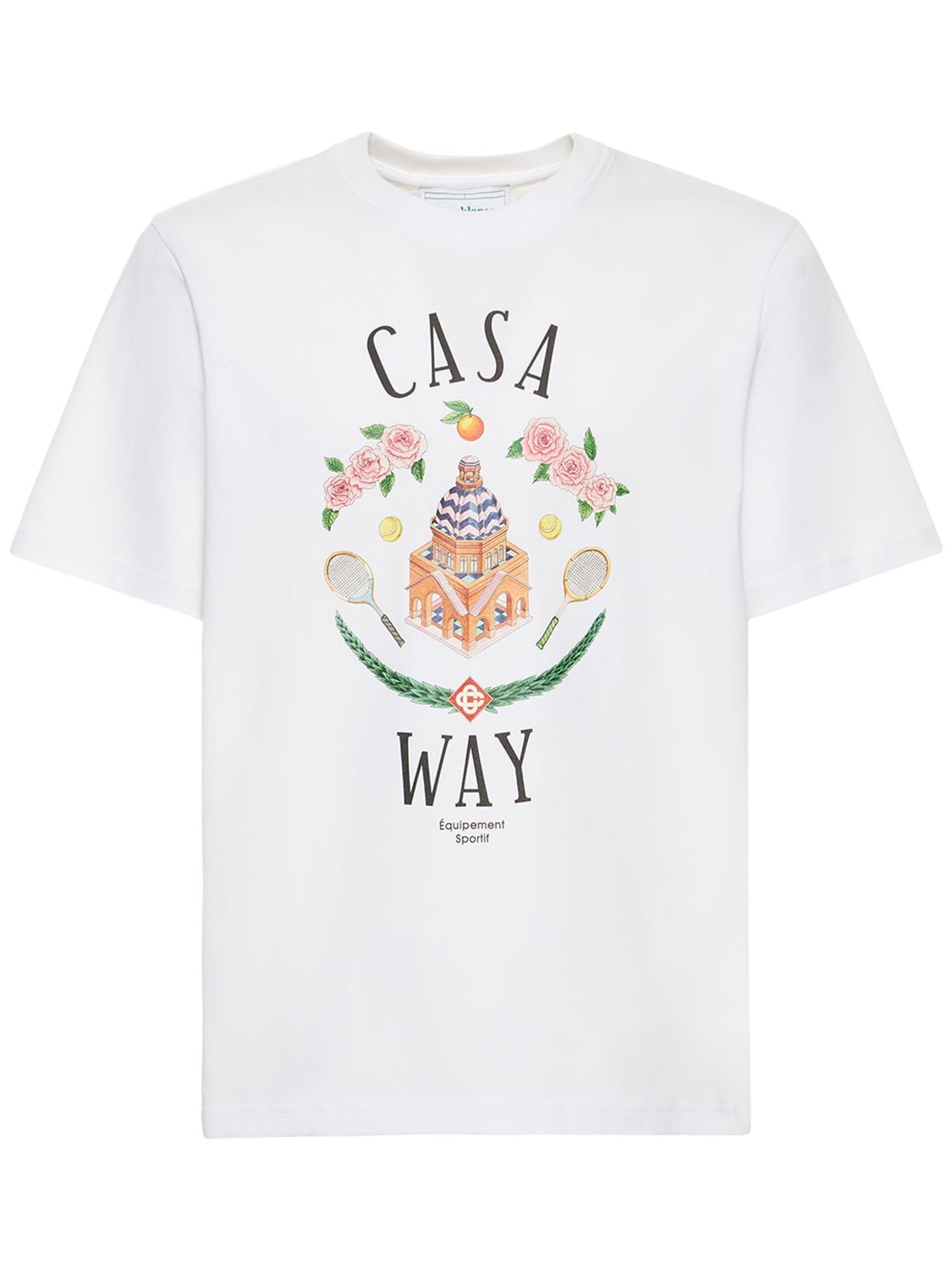 Casa Way Print Organic Cotton T-shirt