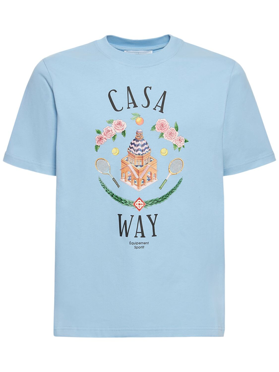 Casa Way Print Organic Cotton T-shirt