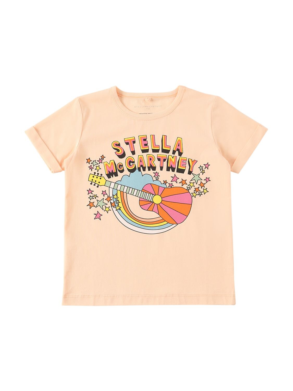 Logo Print Organic Jersey T-shirt – KIDS-GIRLS > CLOTHING > T-SHIRTS & TANKS