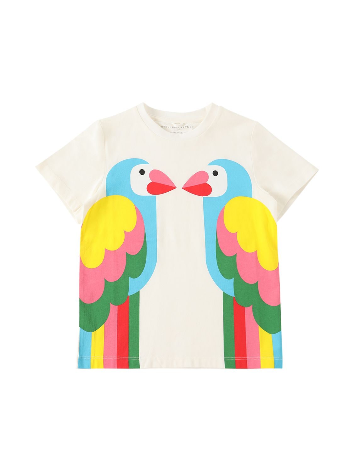 Parrot Print Organic Jersey T-shirt – KIDS-GIRLS > CLOTHING > T-SHIRTS & TANKS