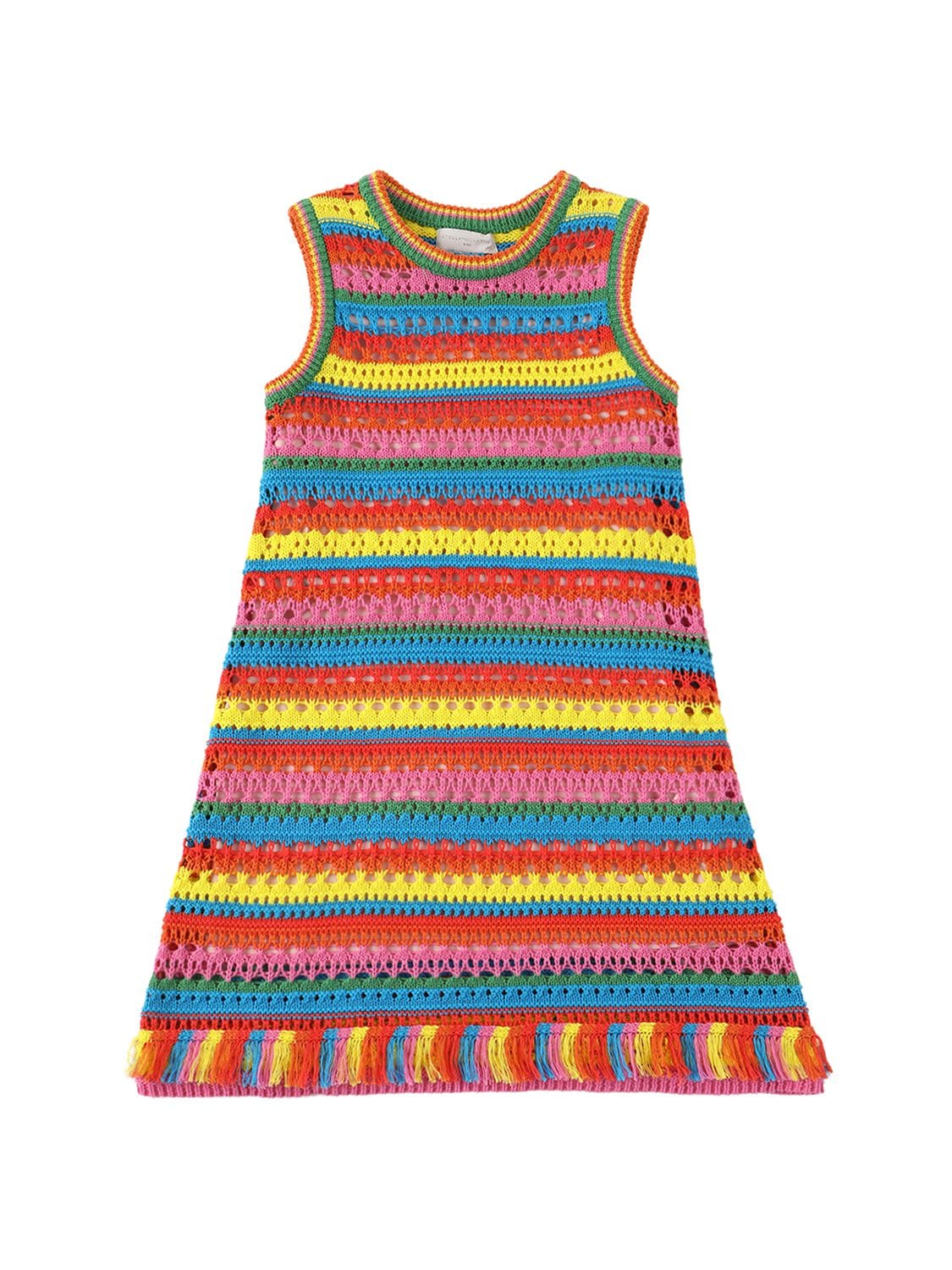 Crochet Organic Cotton Knit Dress – KIDS-GIRLS > CLOTHING > DRESSES
