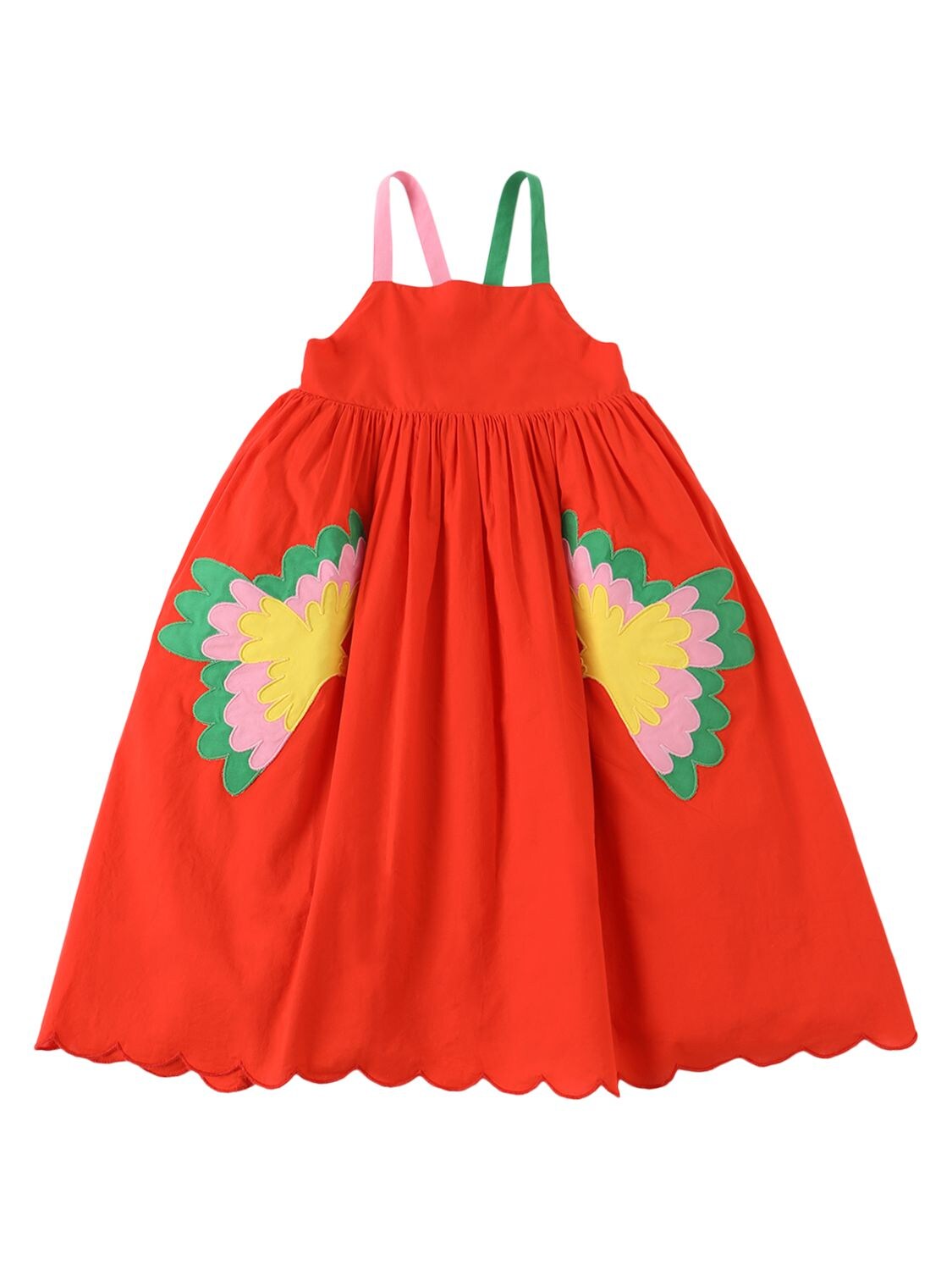 Printed Organic Cotton Voile Dress – KIDS-GIRLS > CLOTHING > DRESSES