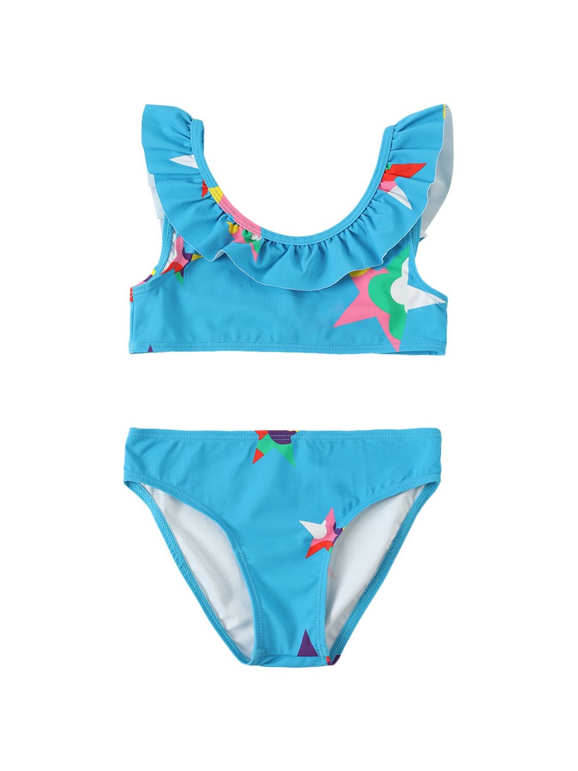 Stars Print Recycled Lycra Bikini – KIDS-GIRLS > CLOTHING > SWIMWEAR & COVER-UPS