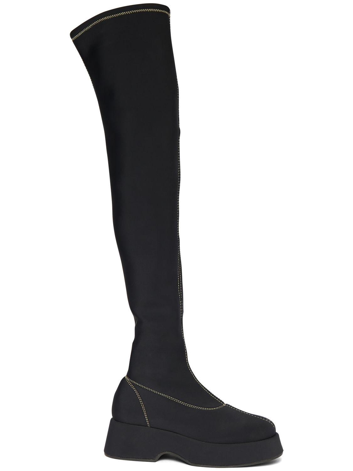 GANNI 55mm Stretch Over-the-knee Boots