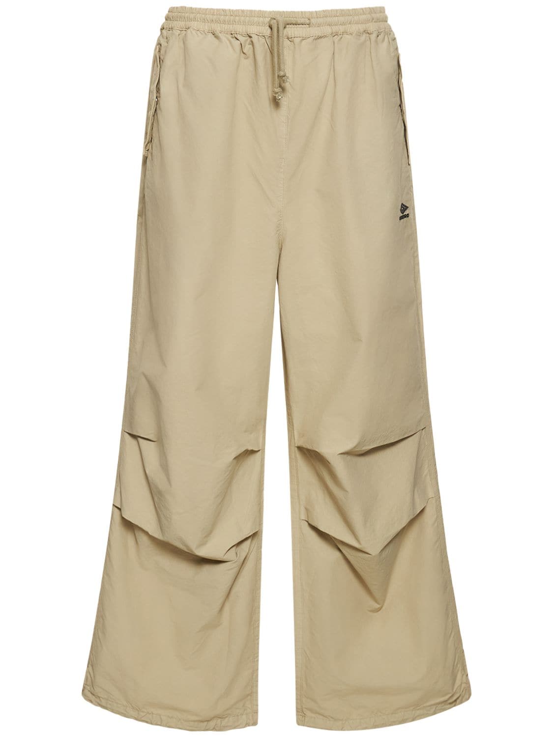 Umbro Oversized Cotton Blend Track Pants In Khaki