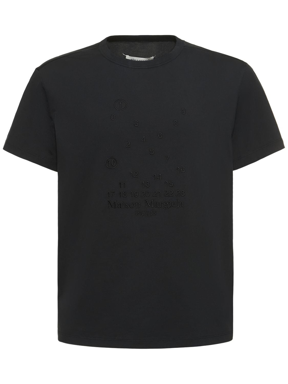 Cotton Jersey T-shirt In Charcoal