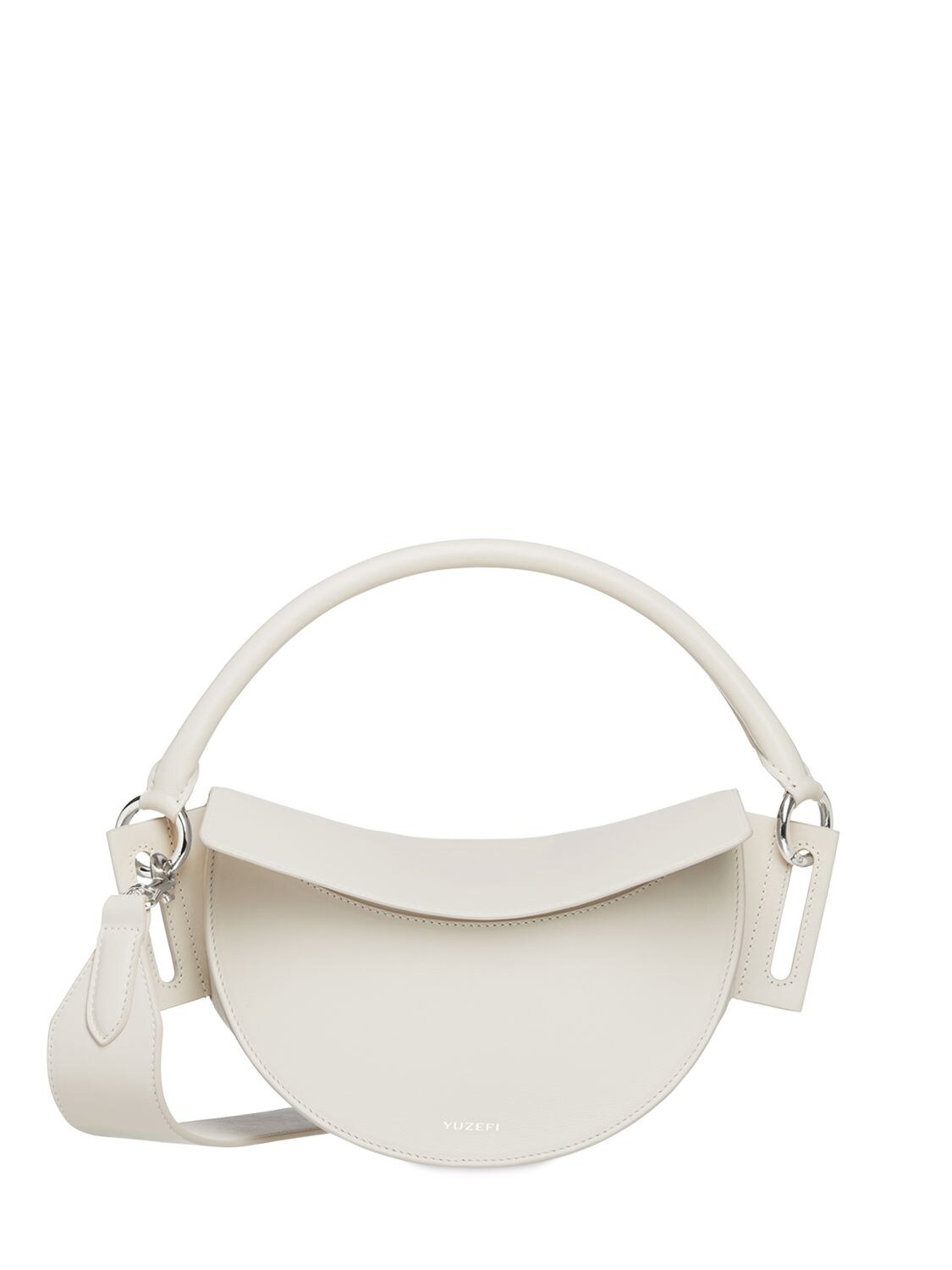 YUZEFI DORIS LEATHER SHOULDER BAG