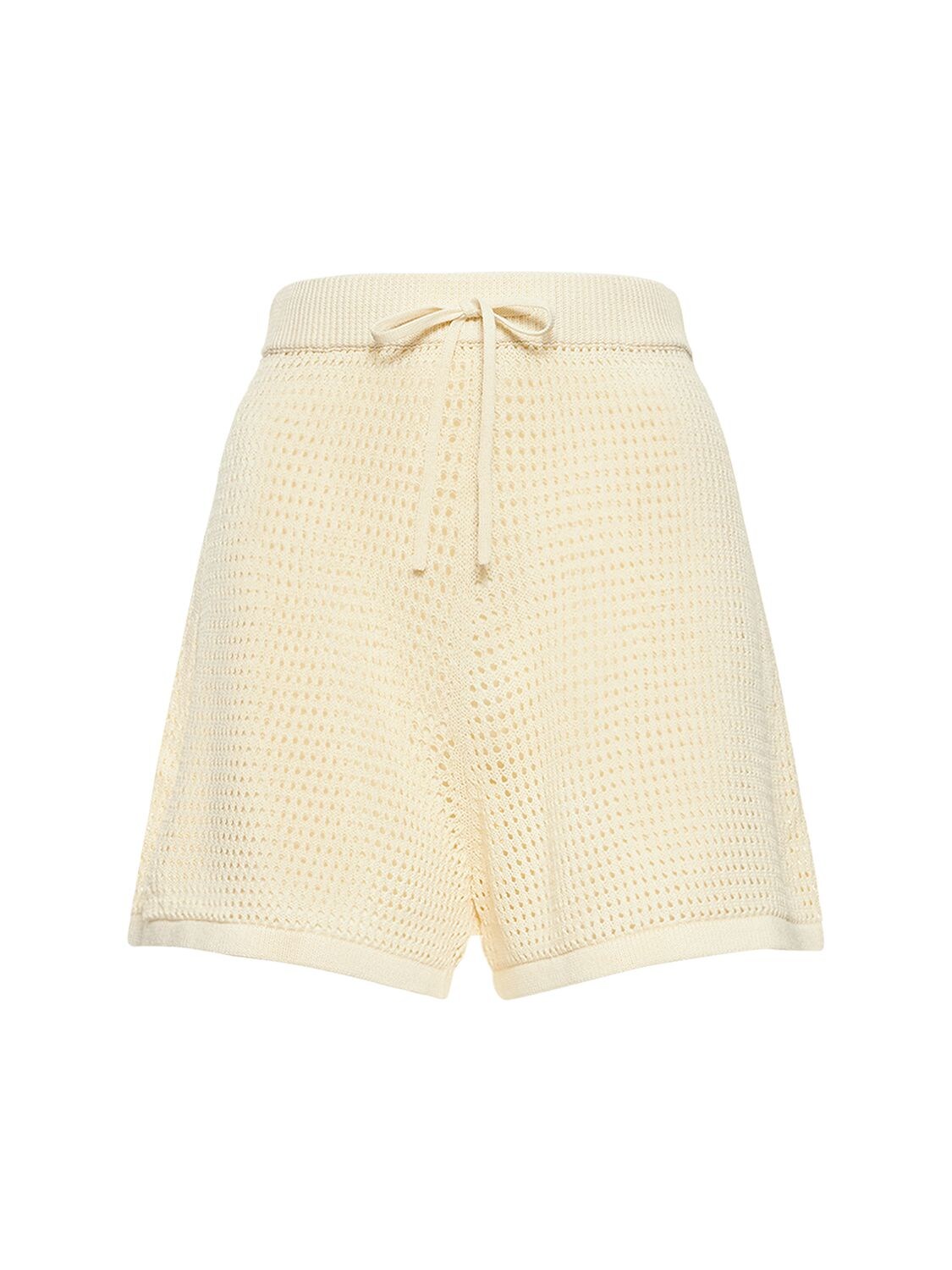 NANUSHKA JAEL CROCHET SHORTS