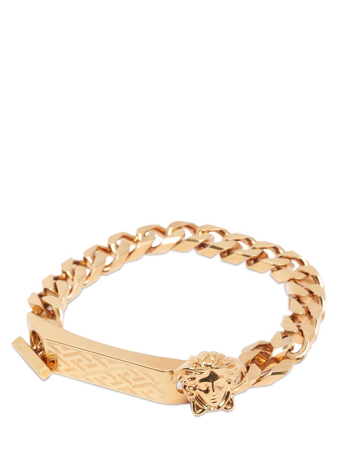 Authentic Gianni Versace Gold-tone Medusa bracelet