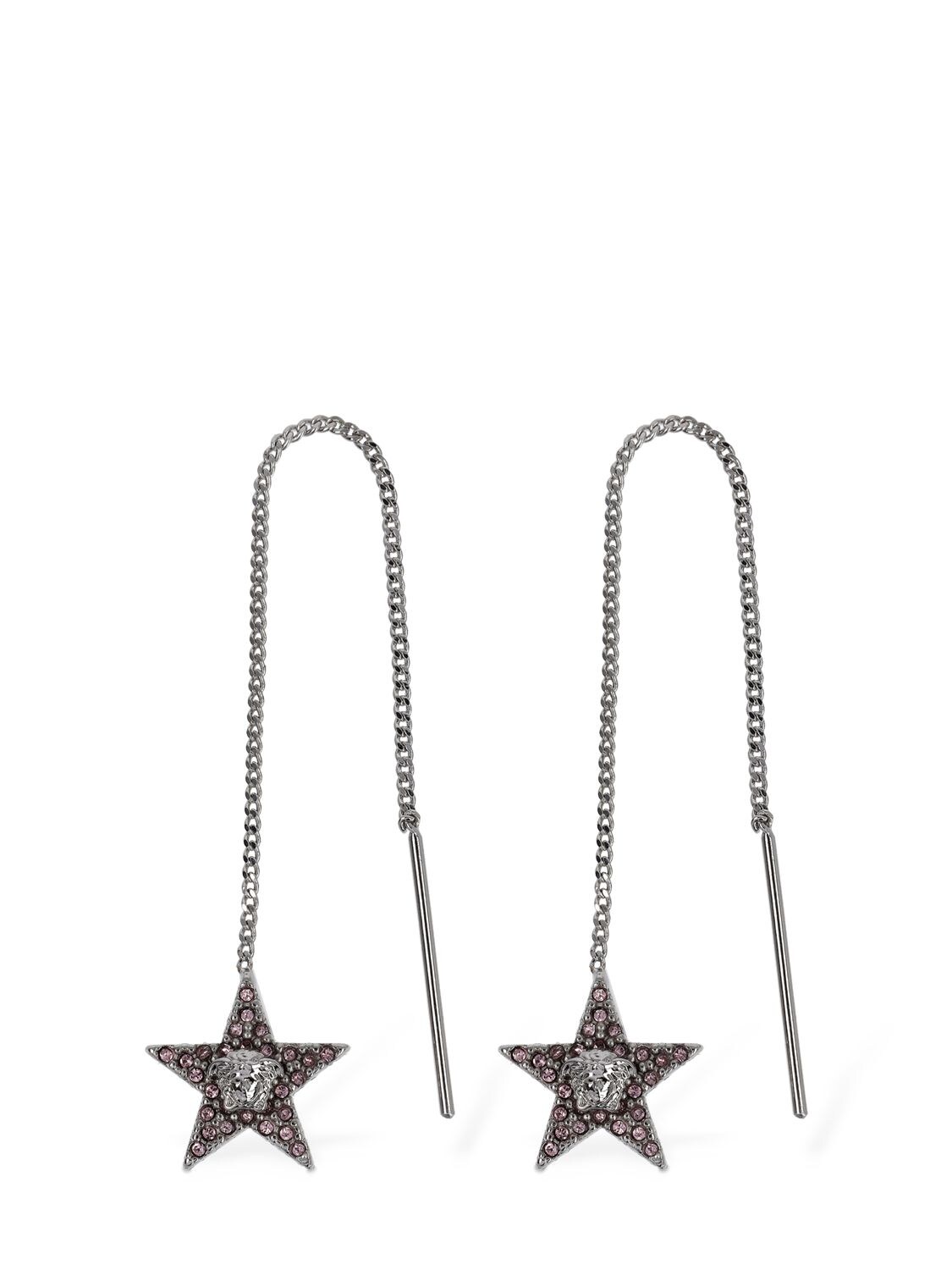 Star & Crystal Medusa Earrings
