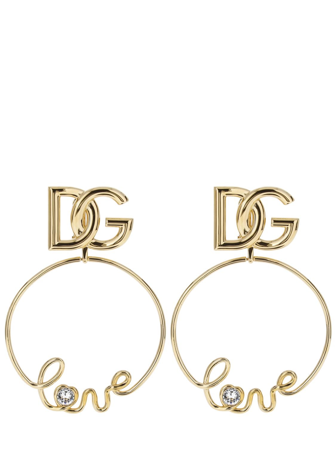Love Dg Clip-on Earrings