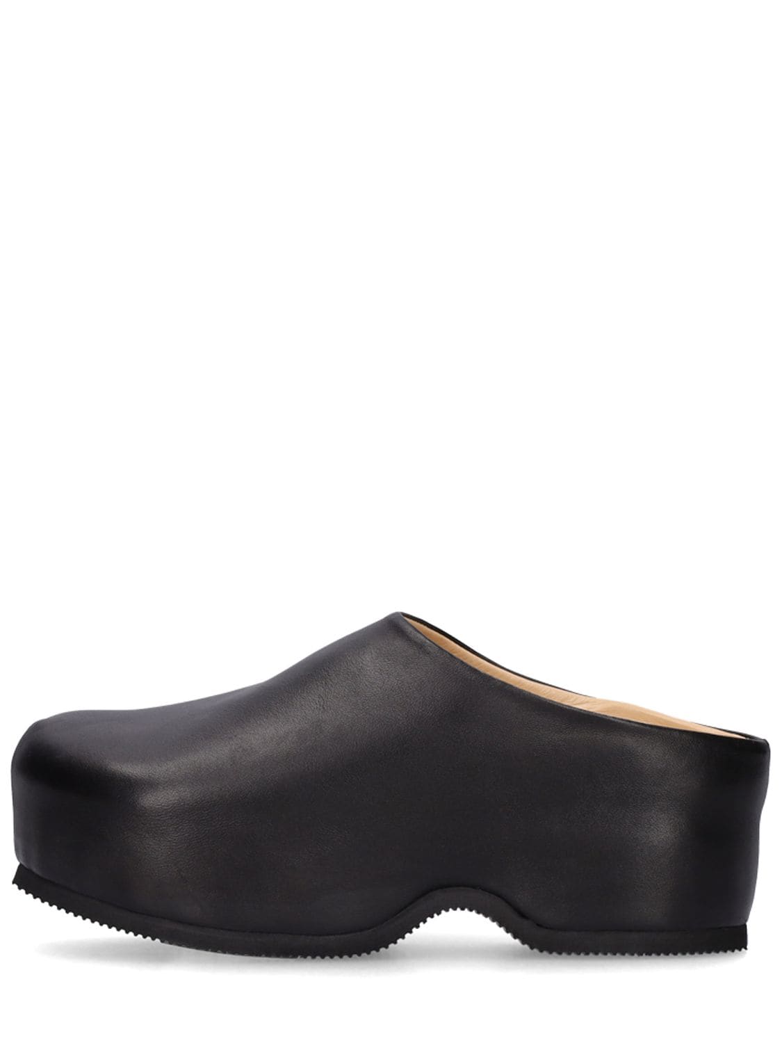 35mm Forma Leather Clogs – WOMEN > SHOES > WEDGES