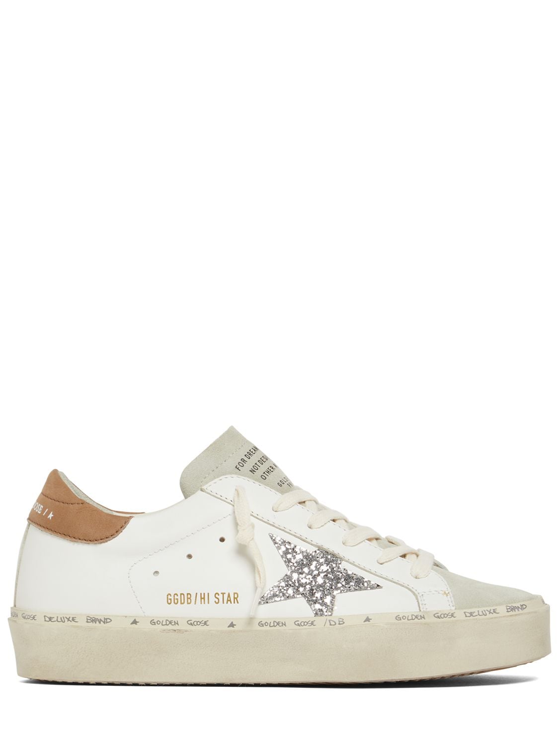 Image of 20mm Hi Star Leather Sneakers