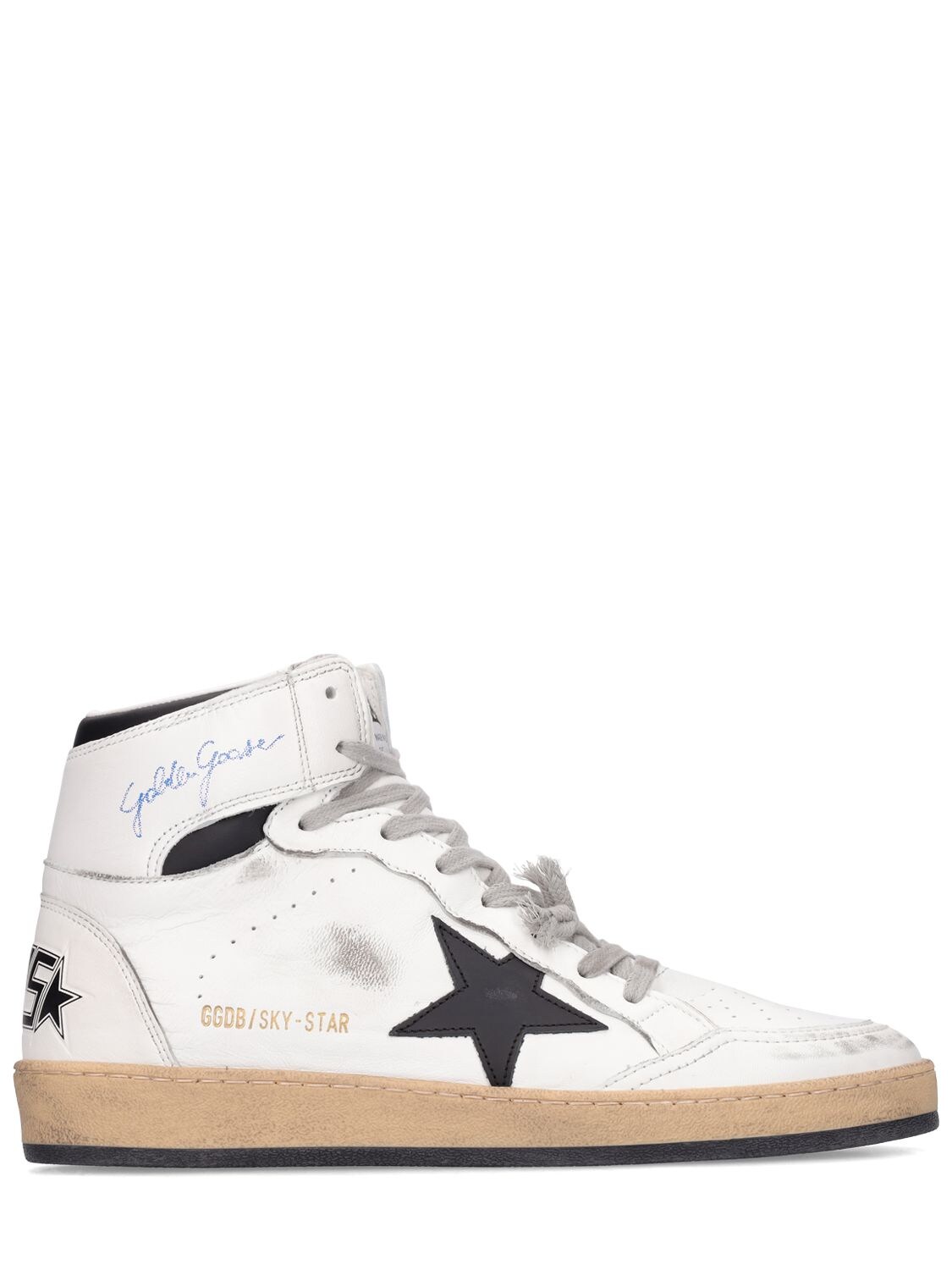Image of 20mm Sky Star Nappa Leather Sneakers