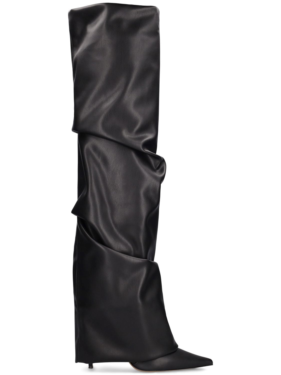 105mm Folded Over-the-knee Boots