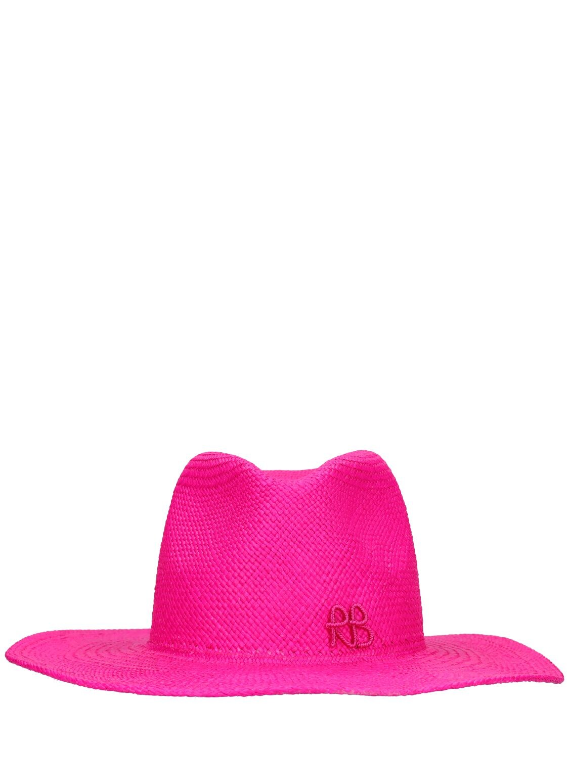 Monogram Embellished Straw Hat – WOMEN > ACCESSORIES > HATS