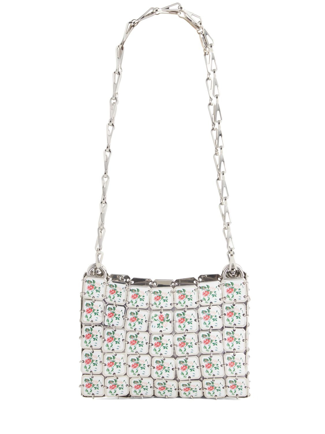 Paco Rabanne Square Nano Shoulder Bag In Ivoryrosegarden | ModeSens