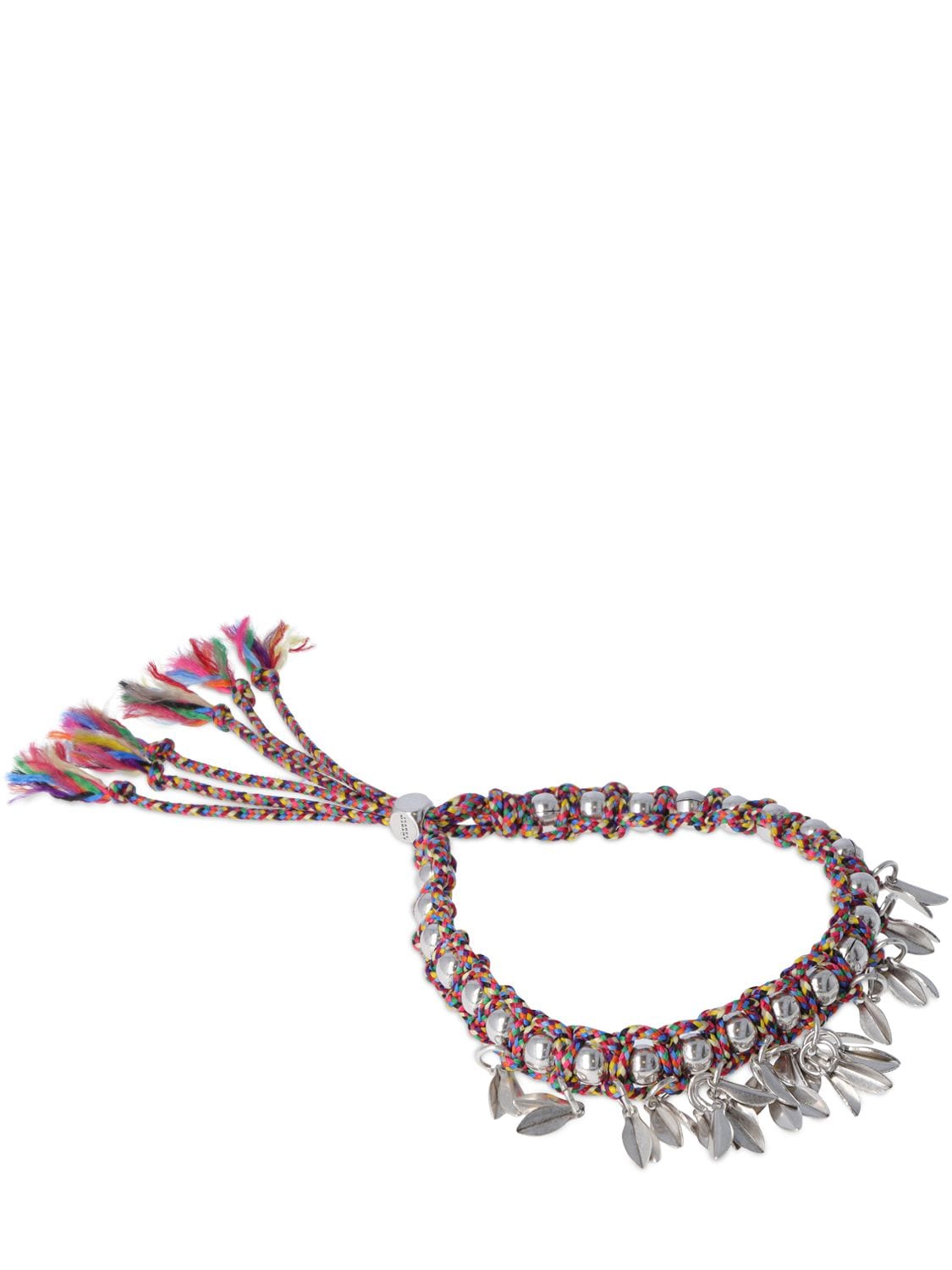 Shop Isabel Marant Bonni Adjustable Bracelet In Multi,silver