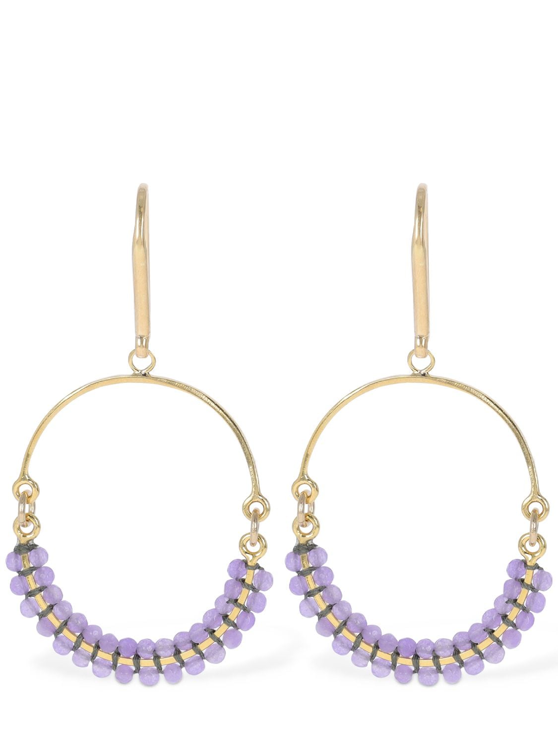 Cesaria Beads Hoop Earrings – WOMEN > JEWELRY & WATCHES > EARRINGS