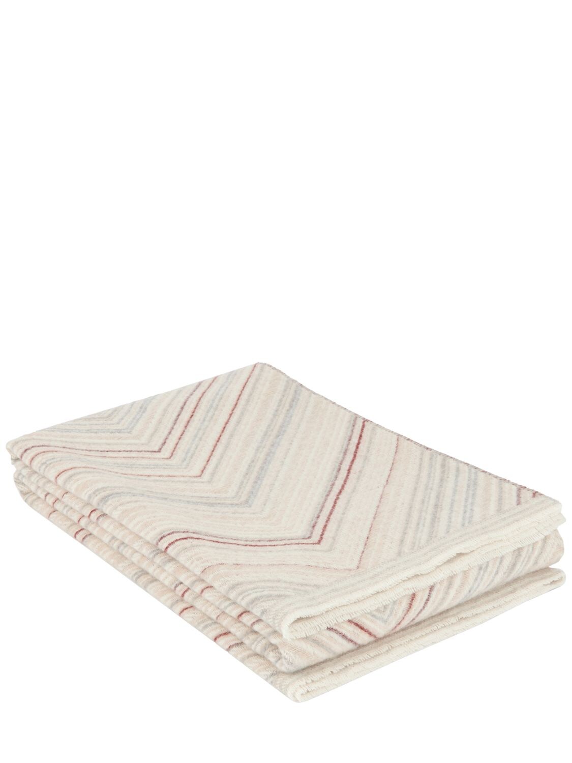 Shop Missoni Home Collection Catullo Wool & Cashmere Throw In Beige