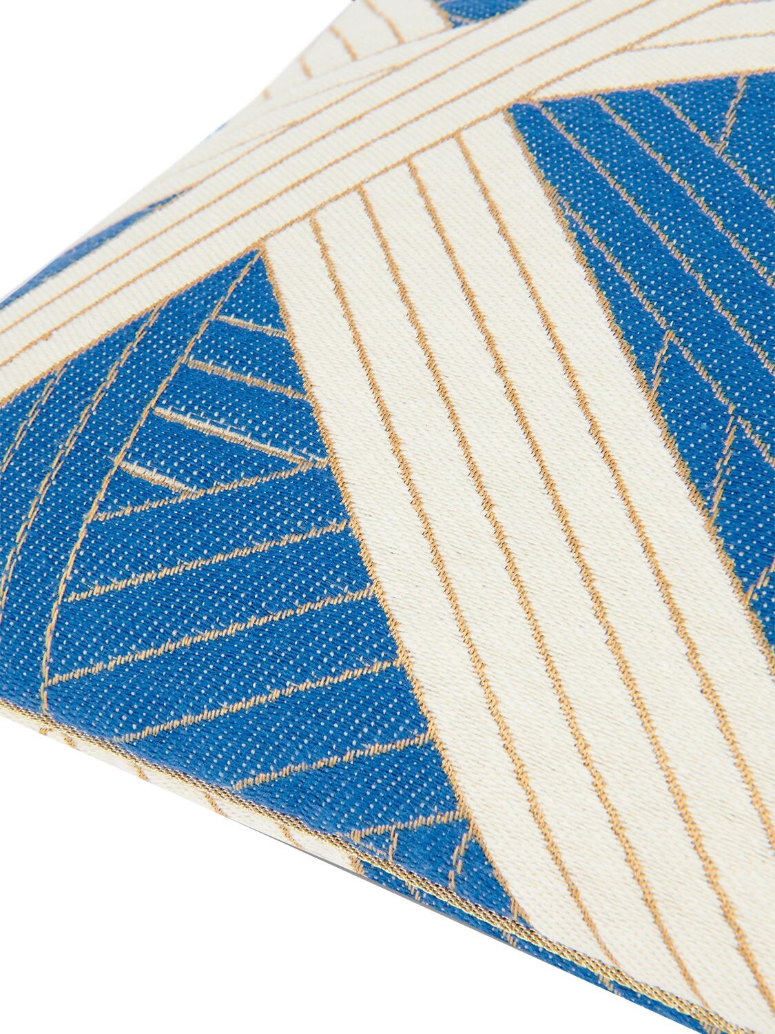 Shop Missoni Home Collection Nastri Cushion In Blue,white