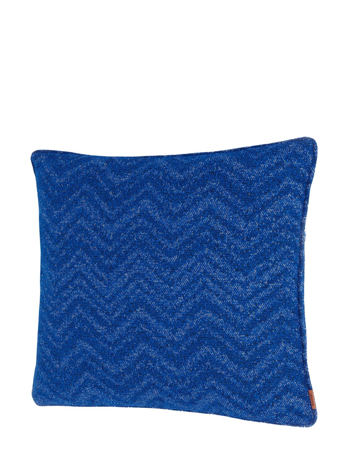 Shop Missoni Home Collection Columbia Cushion In Blue