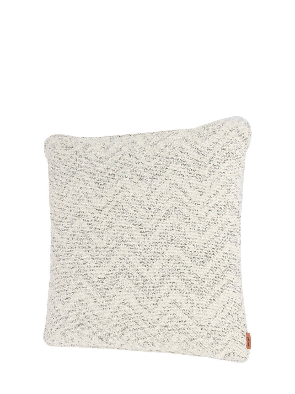 Shop Missoni Home Collection Columbia Cushion In Beige