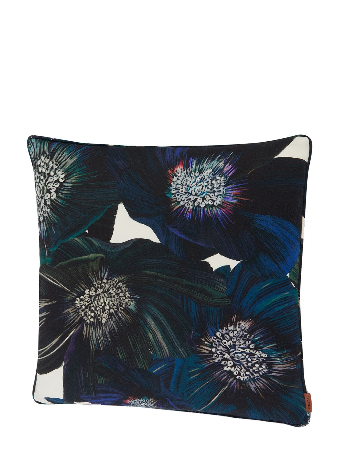 Shop Missoni Home Collection Fireflowers Lana Cushion In Blue