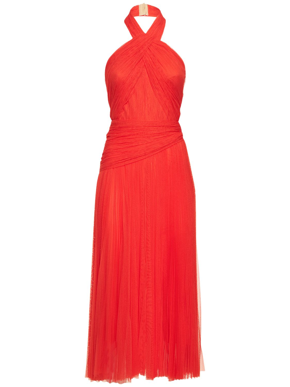 strapless open back dress Noor