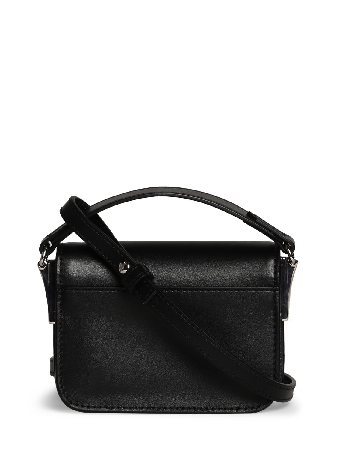 Dsquared2 D2 Statement Leather Crossbody Bag In Black | ModeSens