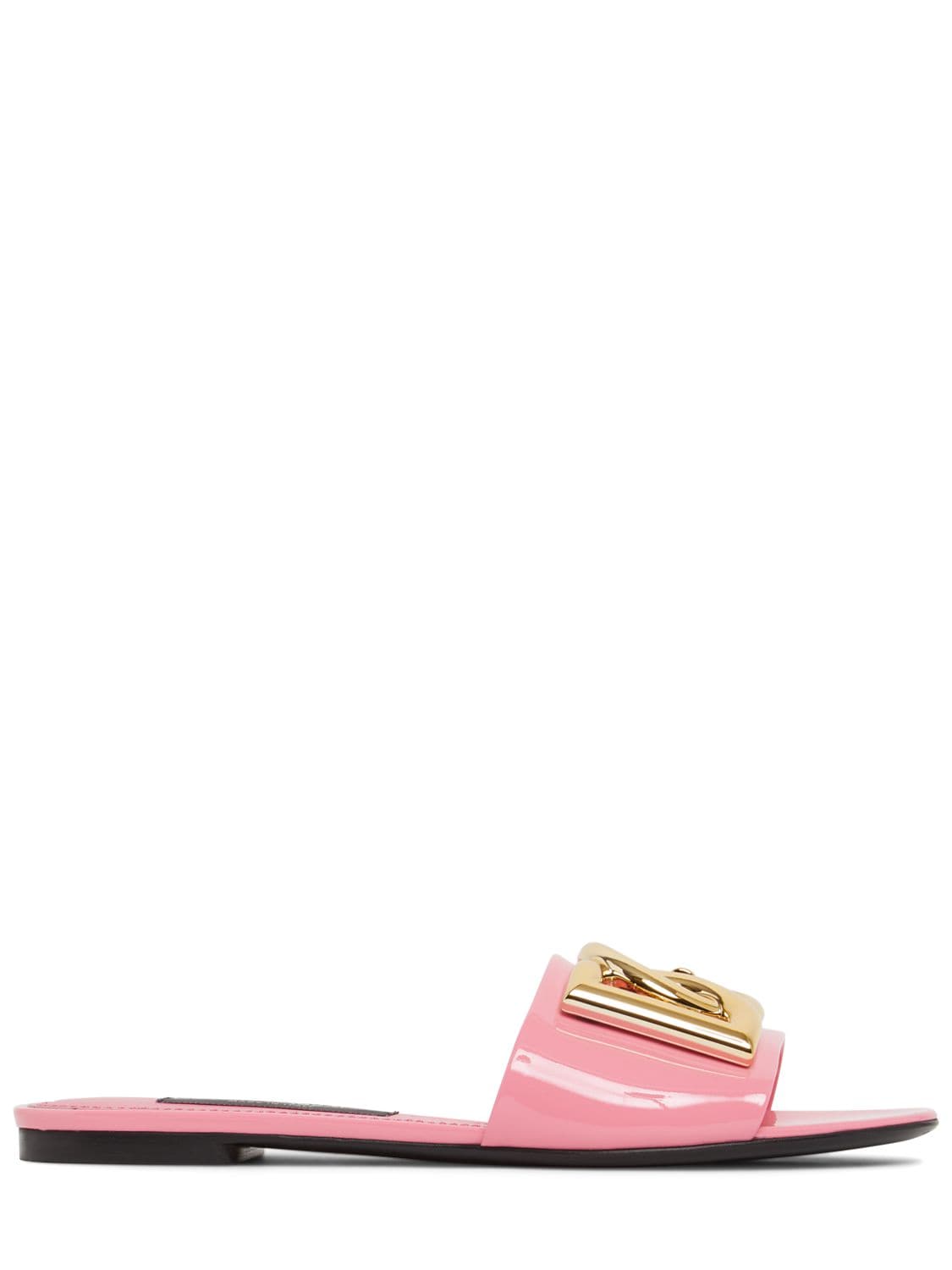 Image of 10mm Patent Leather Slide Sandals
